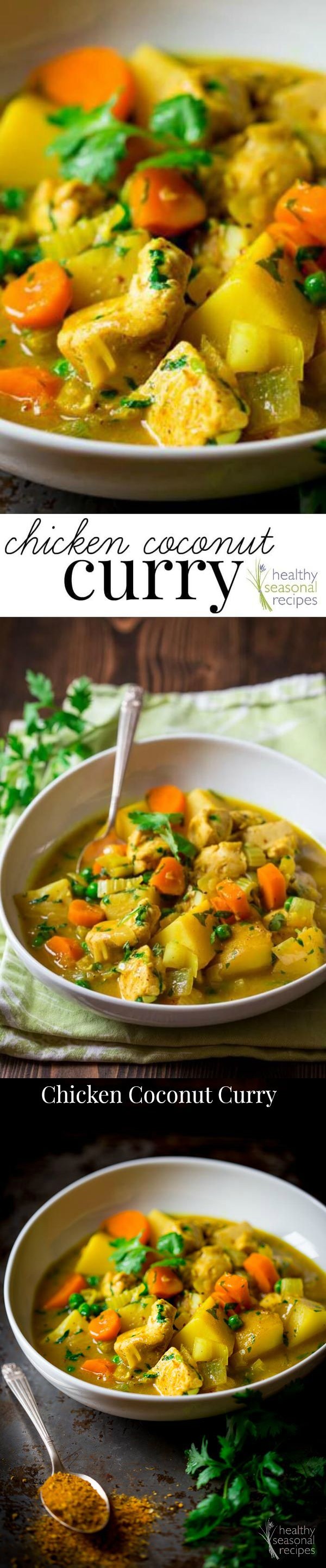 Chicken coconut curry