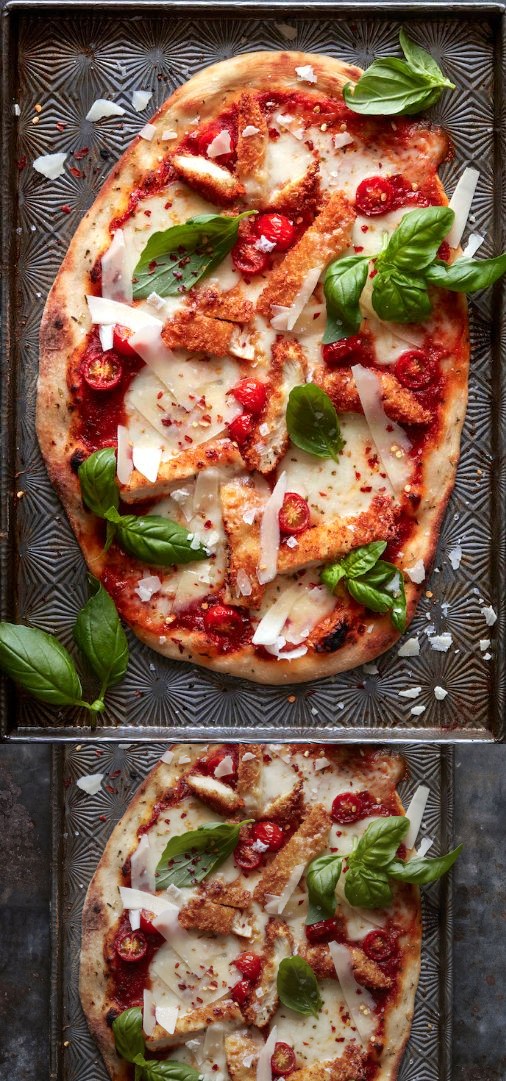 Chicken Parmesan Pizza