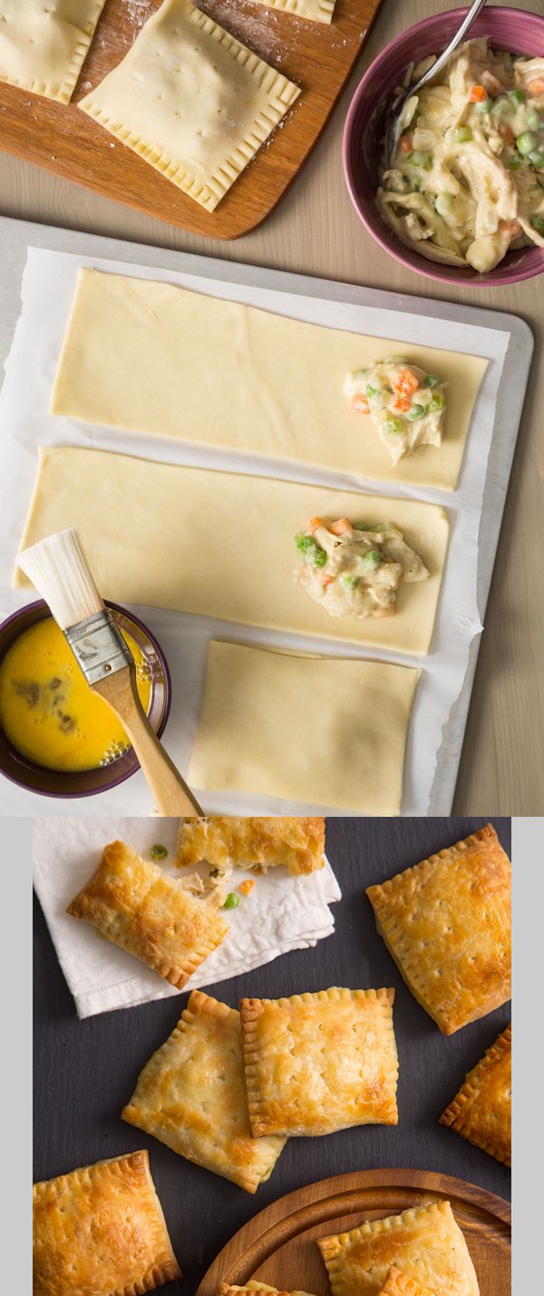 Chicken Pot Pie Hand Pies