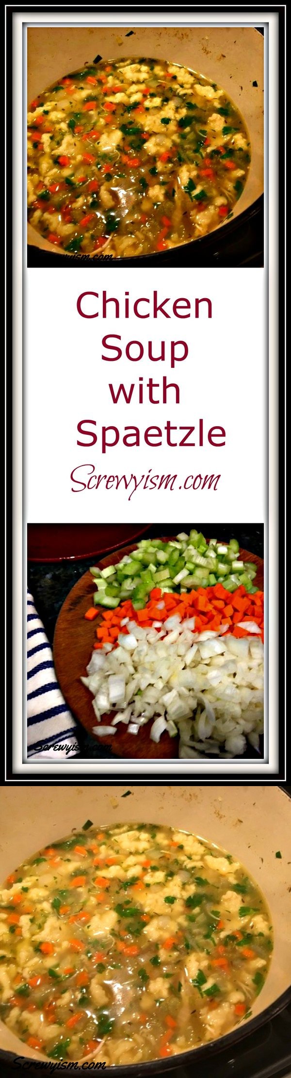 Chicken Soup with Spaetzle