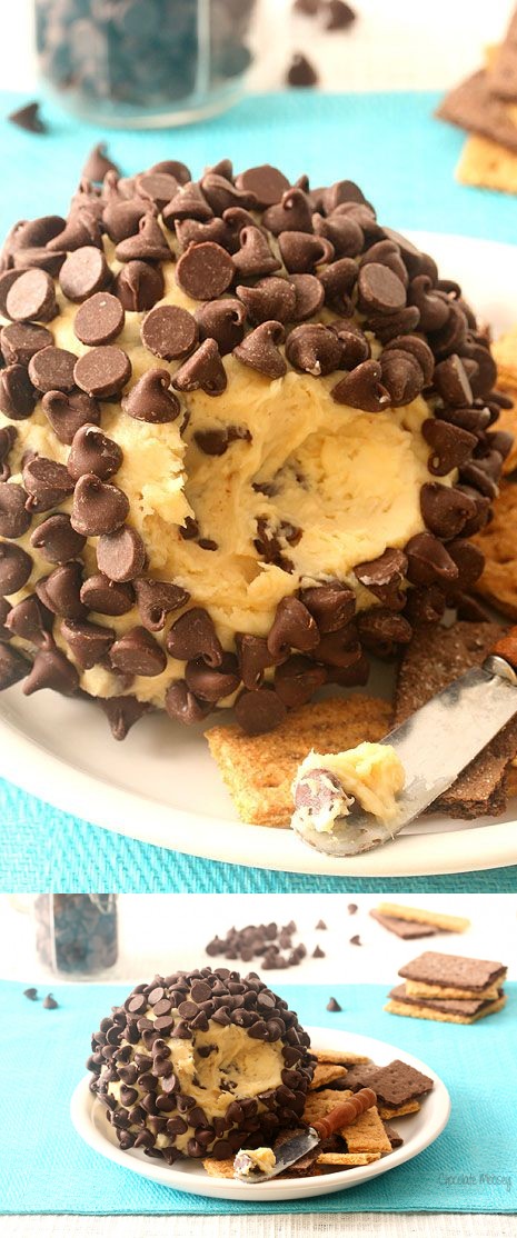 Chocolate Chip Cookie Dough Cheese Ball