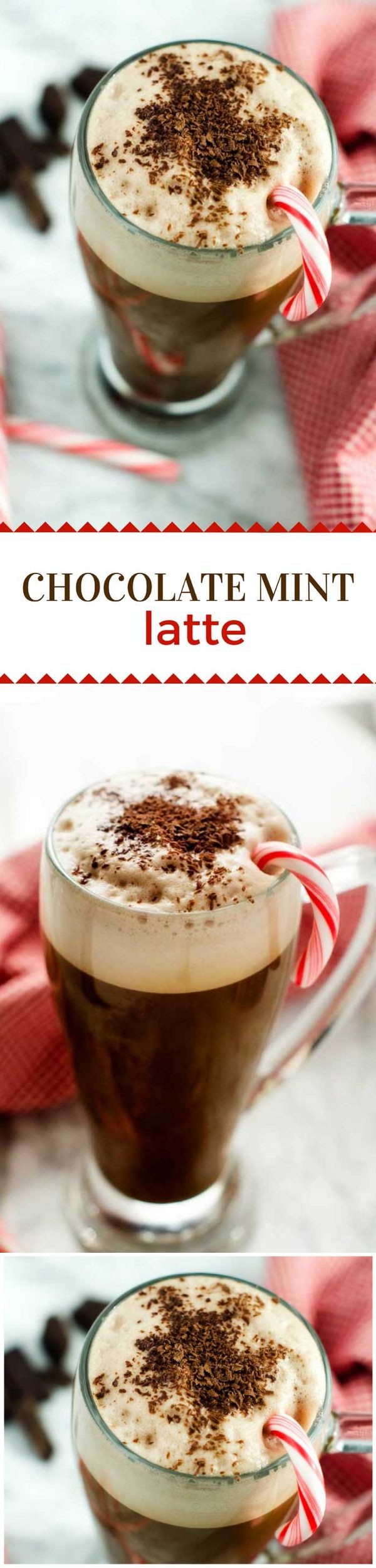 Chocolate Mint Latte