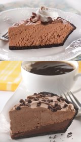 Chocolate Mudslide Frozen Pie