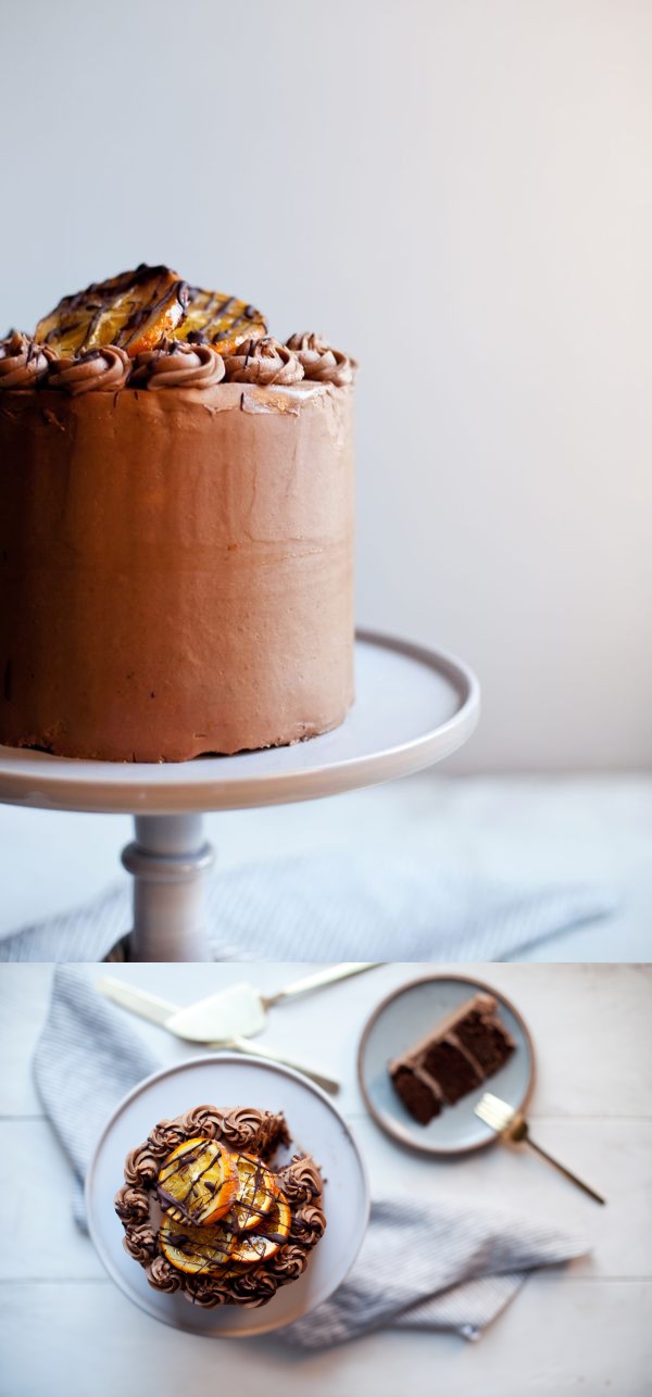 Chocolate Orange Layer Cake