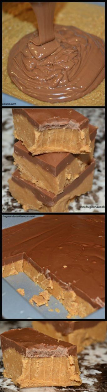 Chocolate Peanut Butter Candy Bars