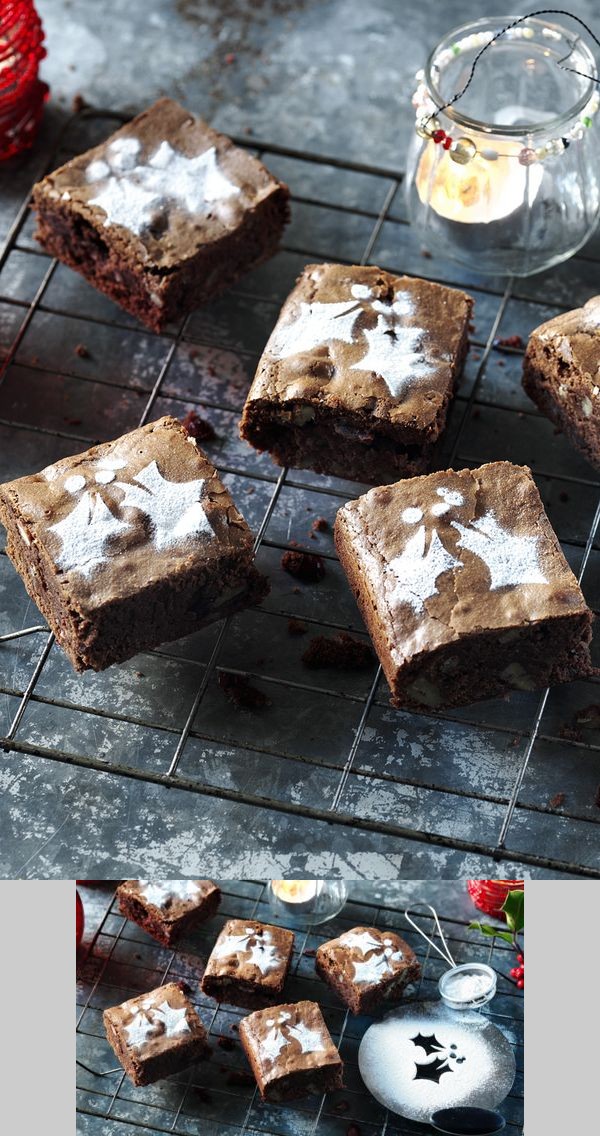 Christmas brownies