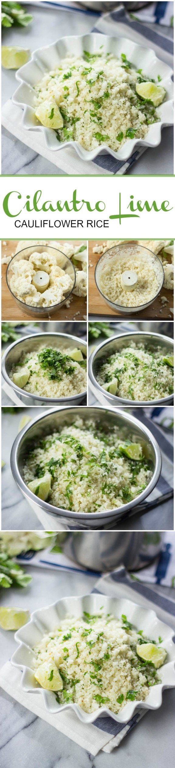 Cilantro Lime Cauliflower 