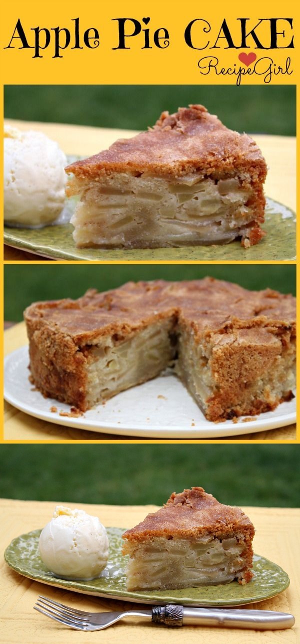 Cinnamon Apple Pie Cake