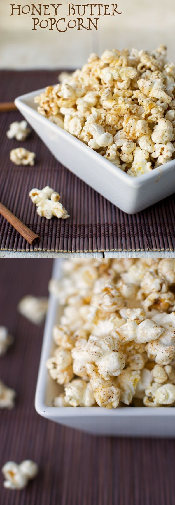 Cinnamon Honey Butter Popcorn