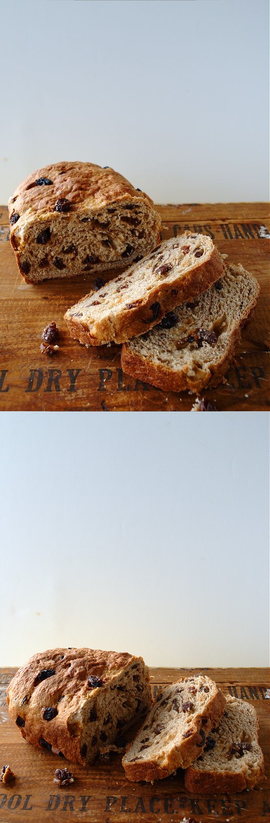 Cinnamon Raisin Bread (Whole Wheat