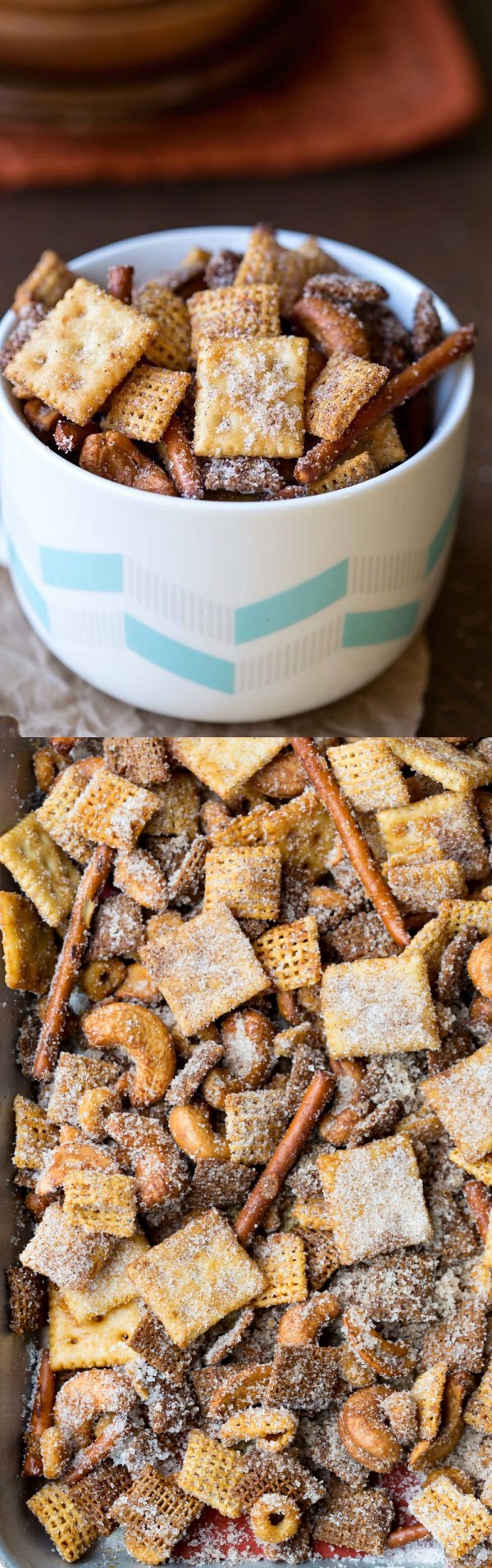 Cinnamon Sugar Sweet And Salty Chex Mix