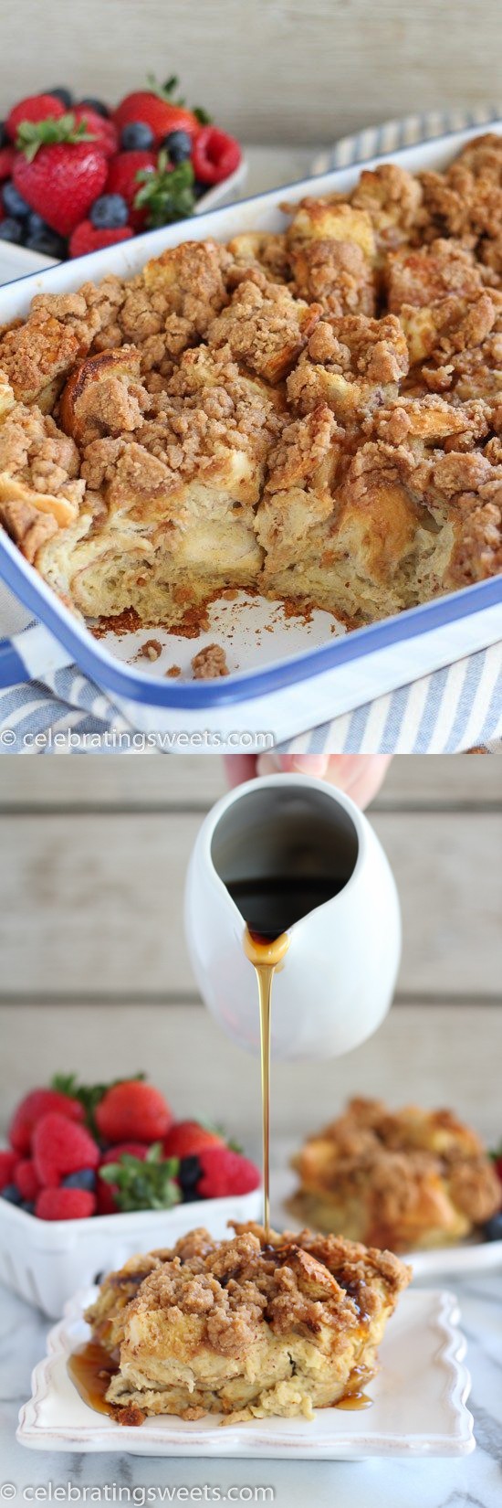 Cinnamon Vanilla Baked French Toast