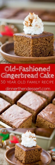 Classic Gingerbread Cake