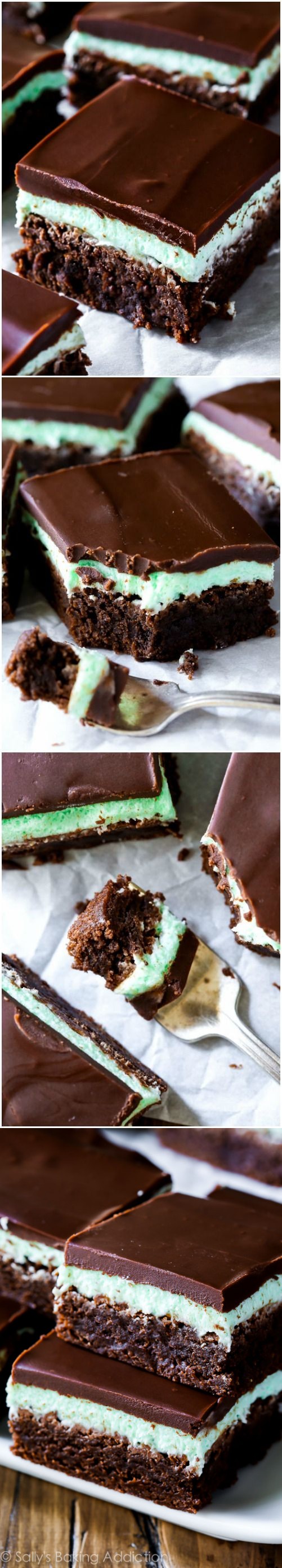 Classic Mint Chocolate Brownies