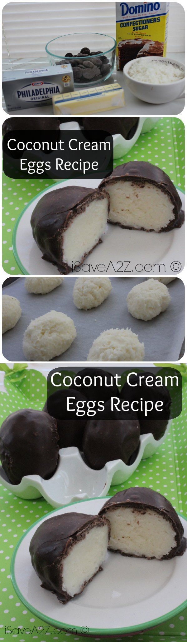 Coconut Cream Eggs