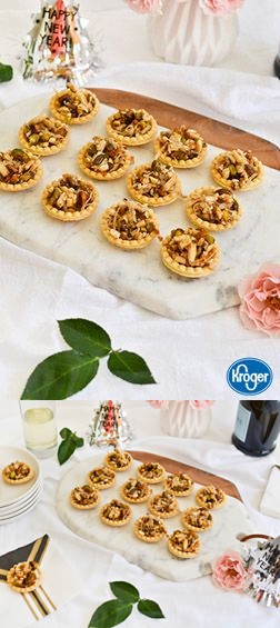 Coconut Honey Pistachio Tarts