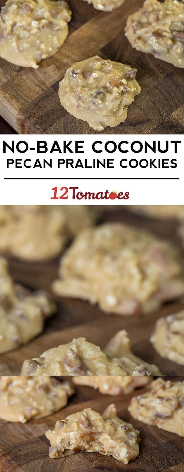 Coconut Pecan Praline Cookies