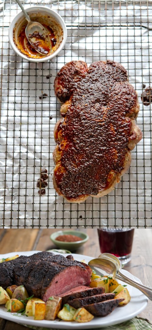 Coffee and Spice Rubbed Sirloin Roast