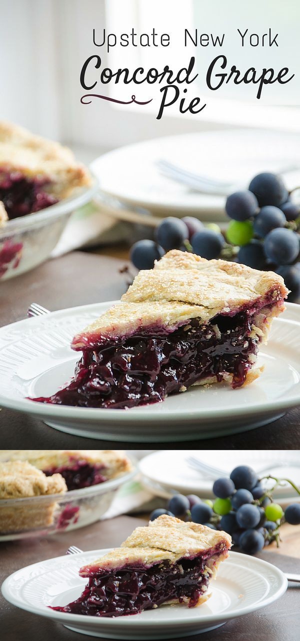 Concord Grape Pie