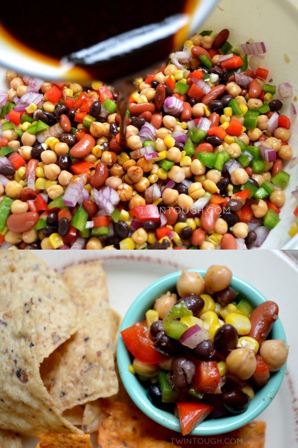 Confetti Bean Salad