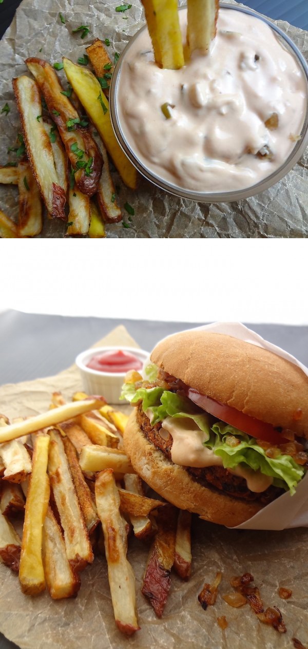 Copycat In-N-Out Vegan Burger with Spread