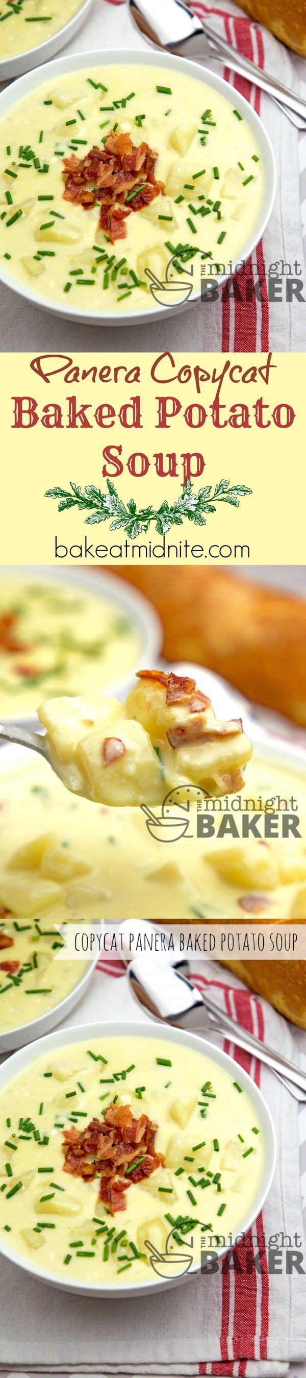 Copycat Panera Baked Potato Soup