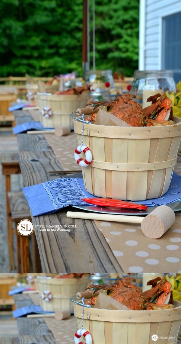 Crab Feast Party | crab and shrimp boil summer entertaining