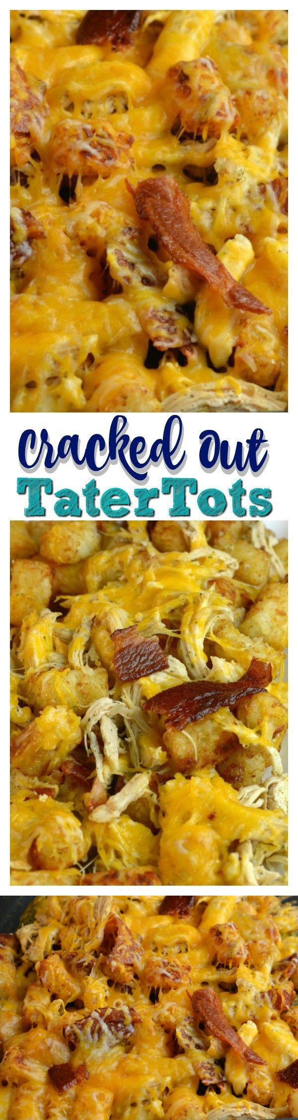 Cracked Up TatorTots with Instant Pot Ranch Chicken