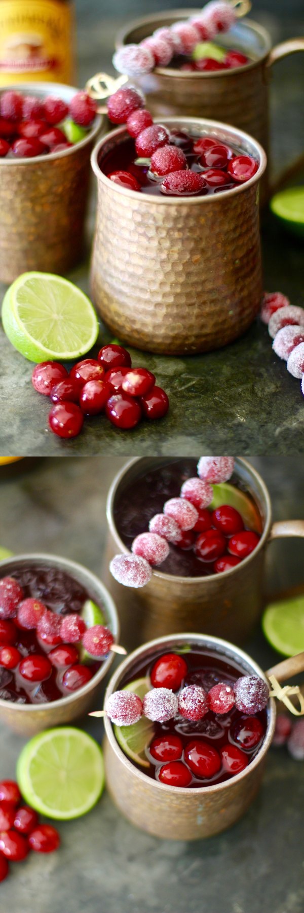 Cranberry Pomegranate Moscow Mule