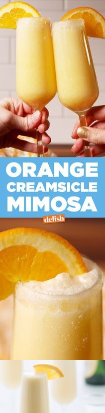 Creamsicle Mimosas