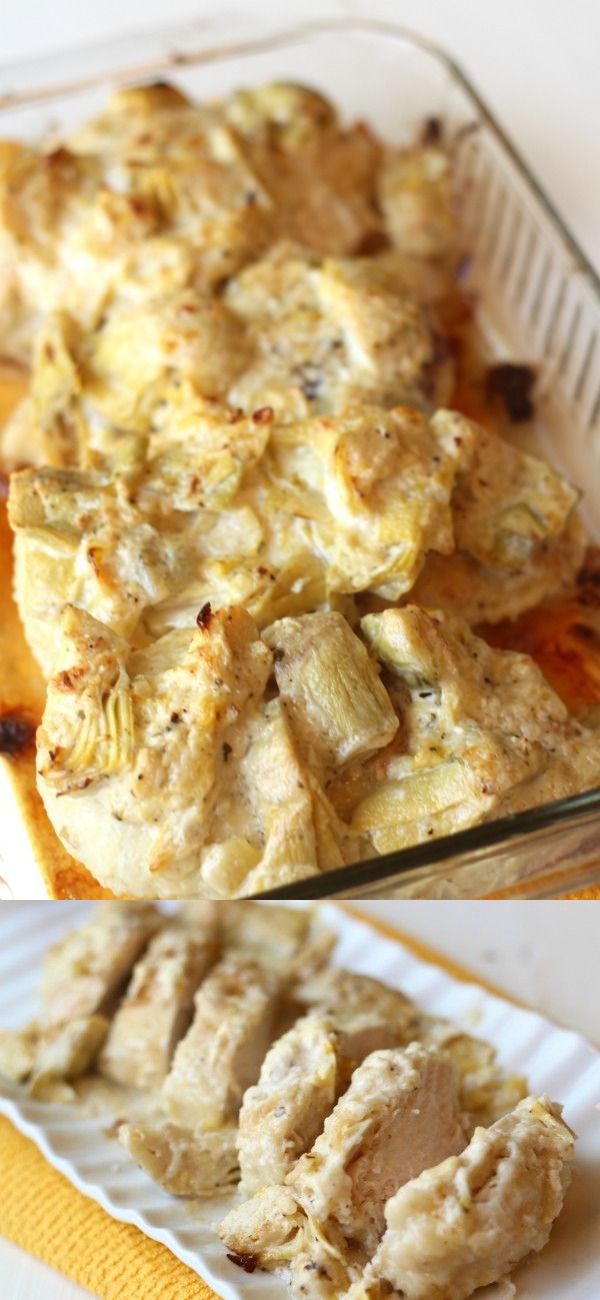 Creamy Artichoke Chicken (Dairy Free, Paleo