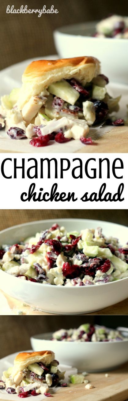 Creamy Champagne Chicken Salad