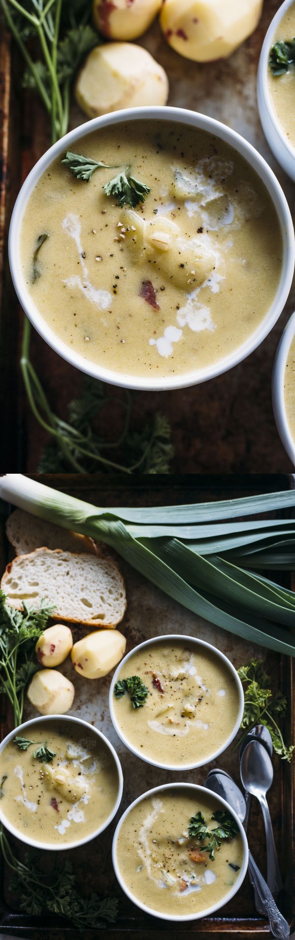 Creamy Potato Barley Soup