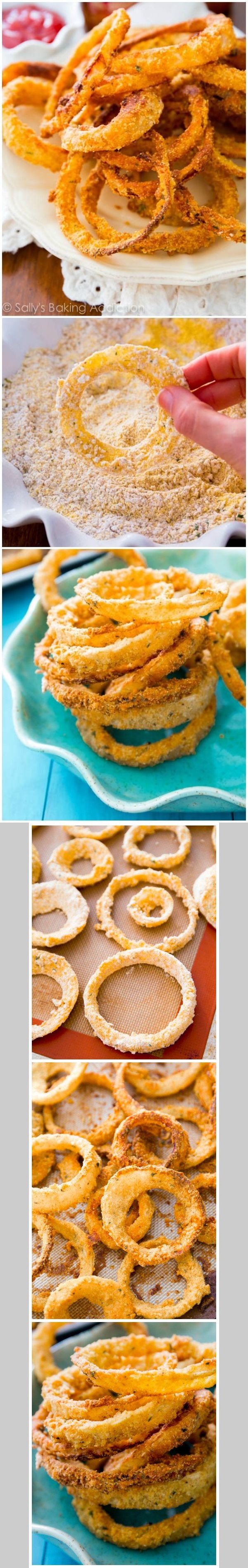 Crispy Baked Onion Rings