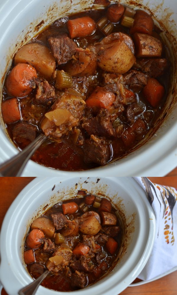 Crock Pot Beef Stew for Two