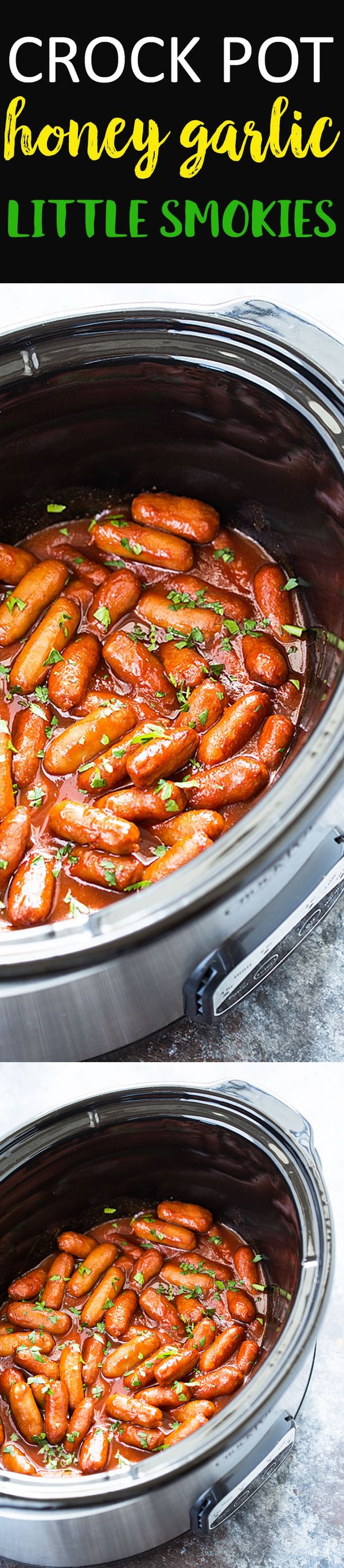 Crock Pot Honey Garlic Little Smokies