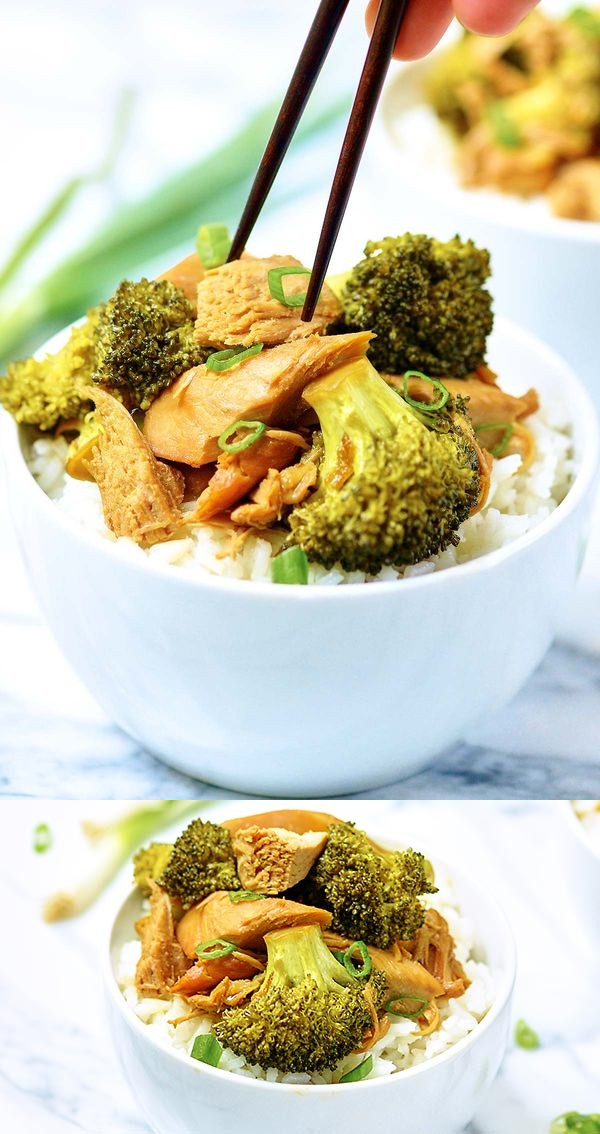 Crockpot Chicken and Broccoli