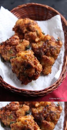Crunchy Chicken Pakoras (Gluten Free