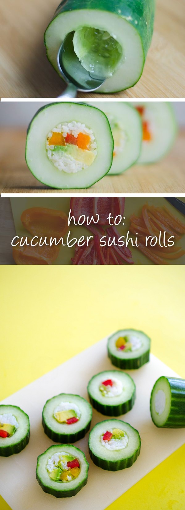 Cucumber Sushi Rolls