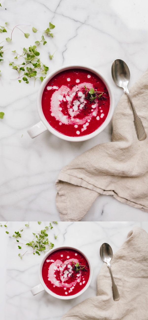 Cumin Beet Soup from Superfood Soups