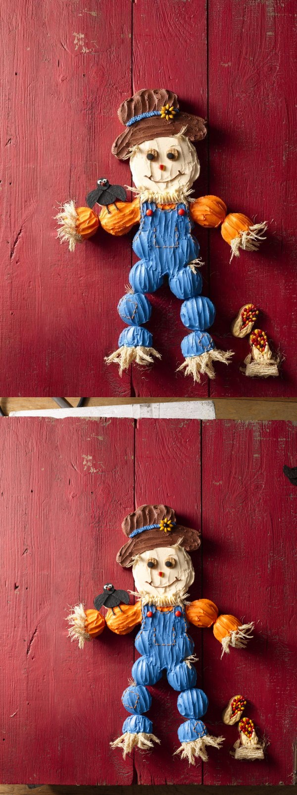 Cupcake Scarecrow