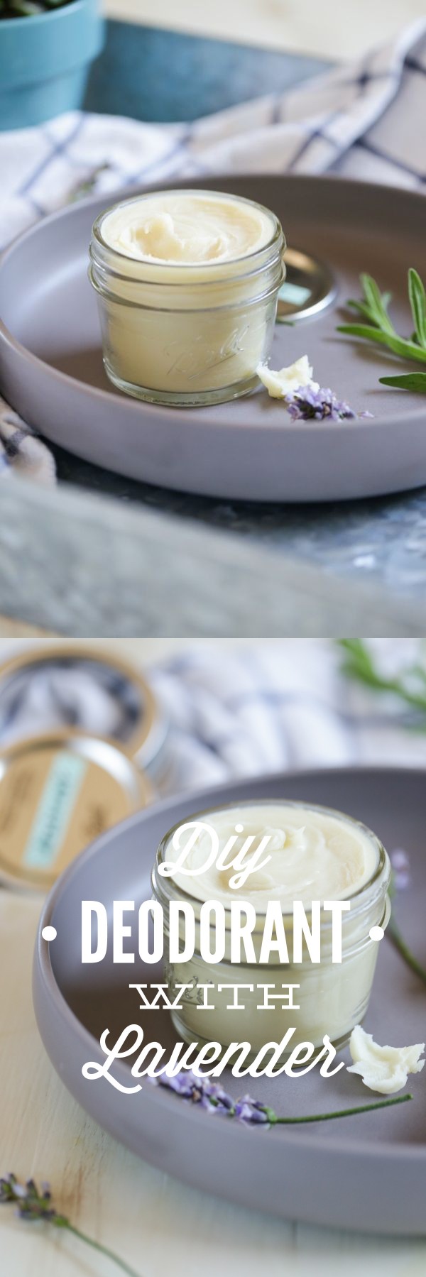 DIY Homemade Deodorant with Lavender