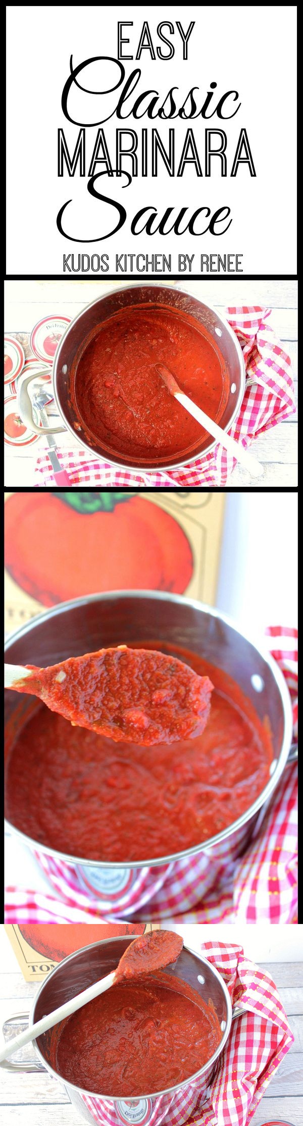 Easy Classic Marinara Sauce