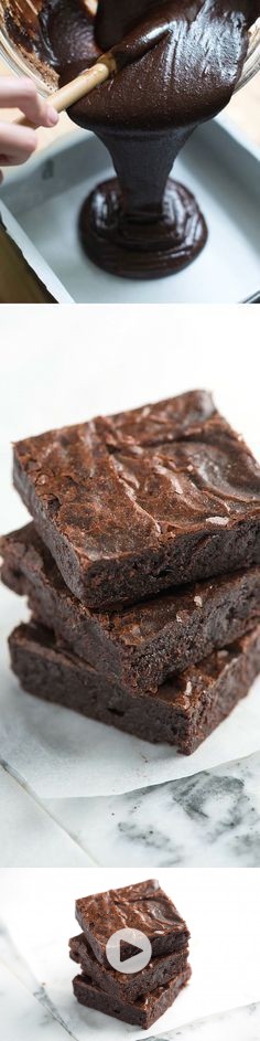 Easy, Fudgy Brownies Recipe from Scratch