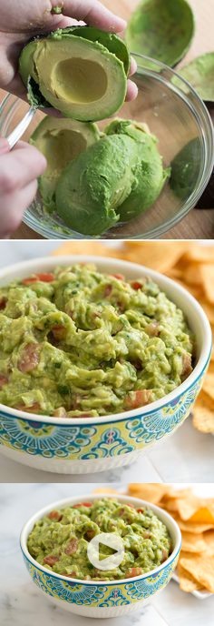 Easy Homemade Guacamole