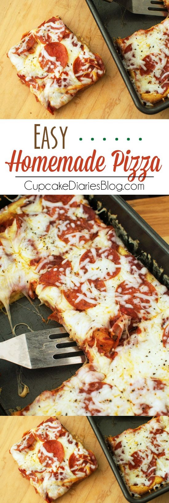 Easy Homemade Pizza