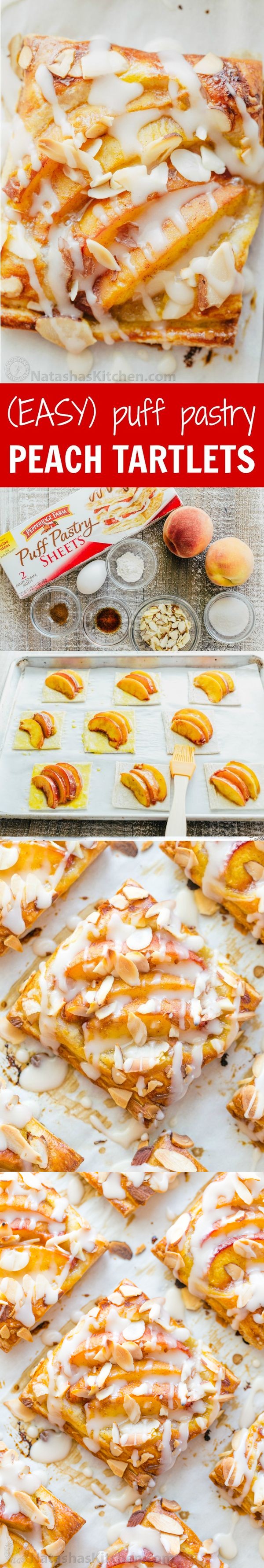 Easy Peach Tartlets