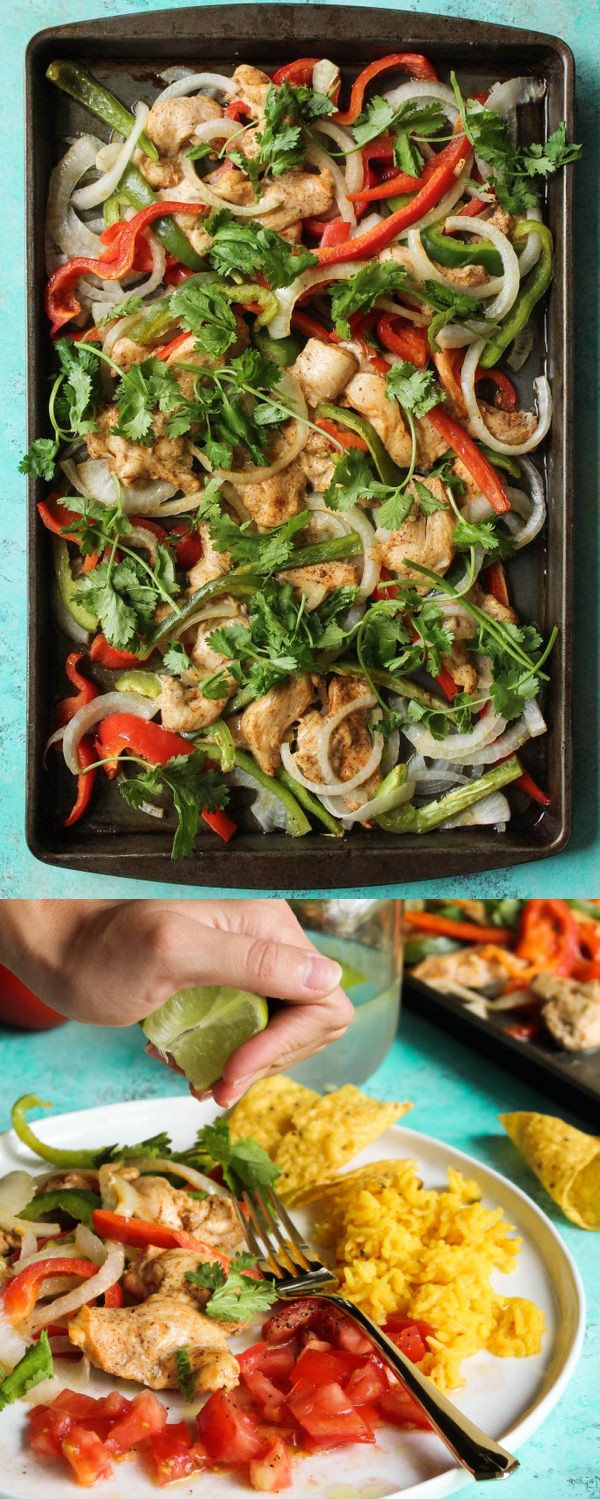 Easy Sheet Pan Fajitas