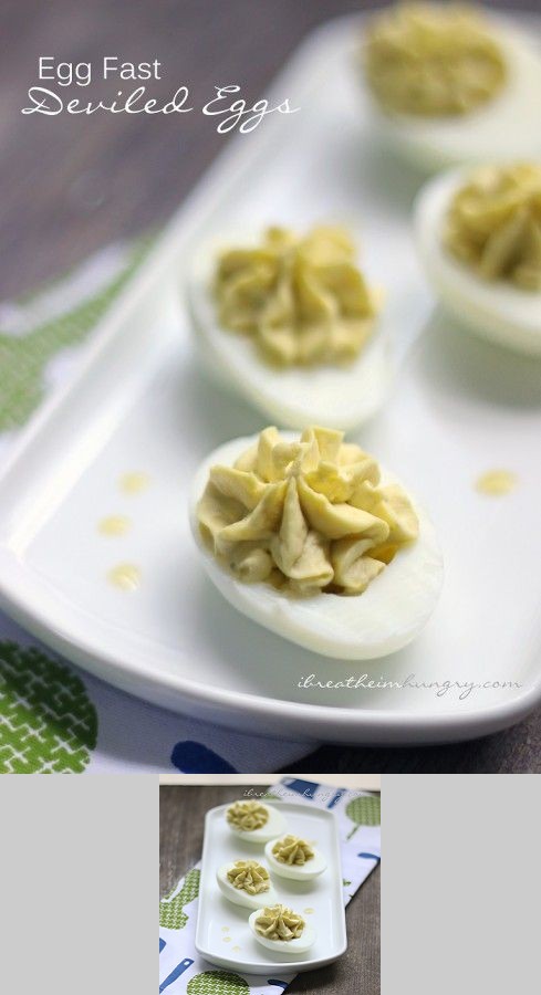 Egg Fast Recipe – Easy Deviled Eggs (Low Carb