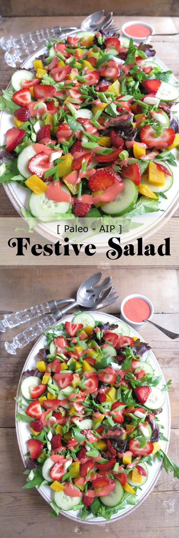 Festive Salad for Holidays and Celebrations (AIP - Paleo